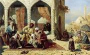unknow artist Arab or Arabic people and life. Orientalism oil paintings 135 oil painting on canvas